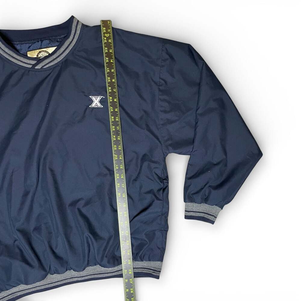 North End Xavier University Pullover Jacket Men’s Medium Navy Blue - Picture 3 of 4